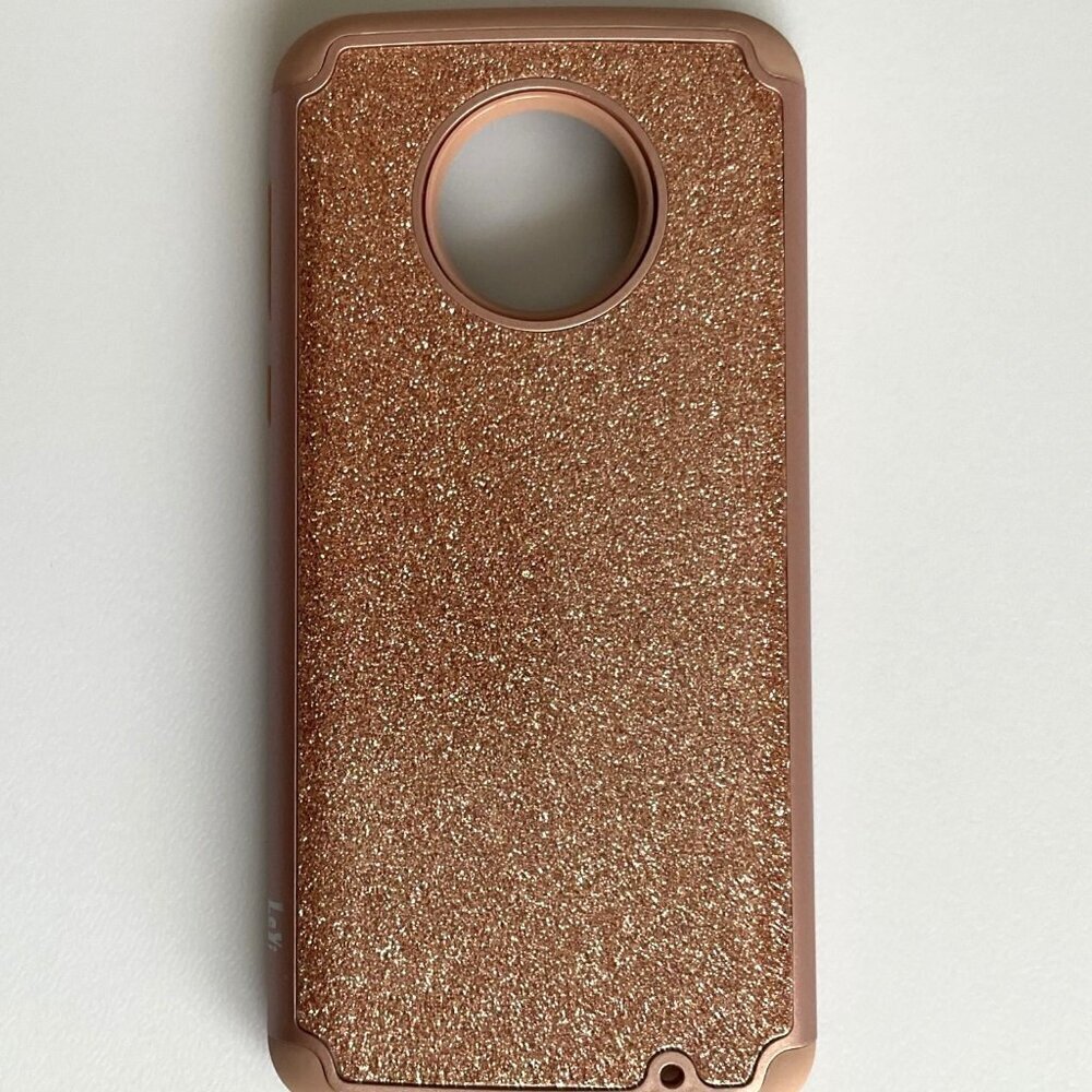 MOTO G6 PLUS PHONE CASE ROSE GOLD